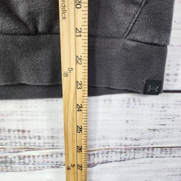 Under Armour Project Rock Hoodie Youth Large Gray First One In Last One Out Loos - Picture 7 of 9